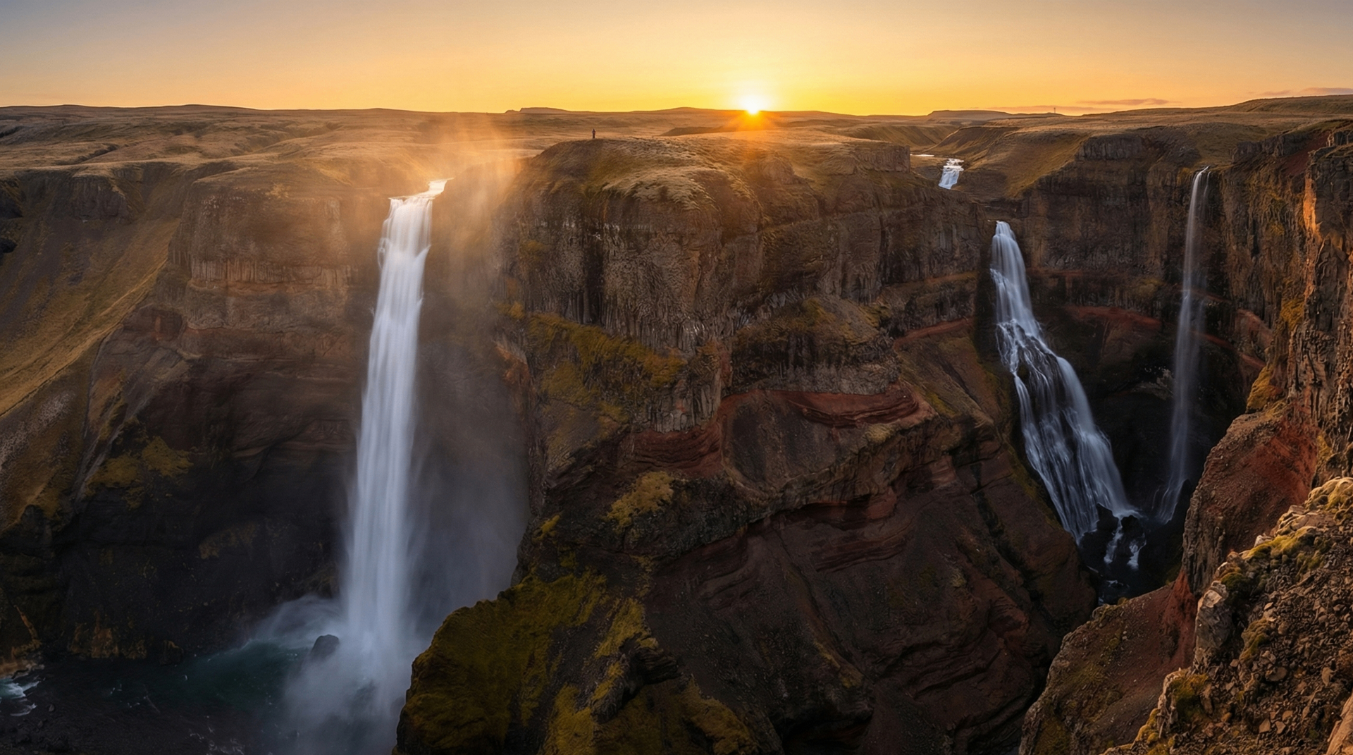 Háifoss: The High Waterfall
