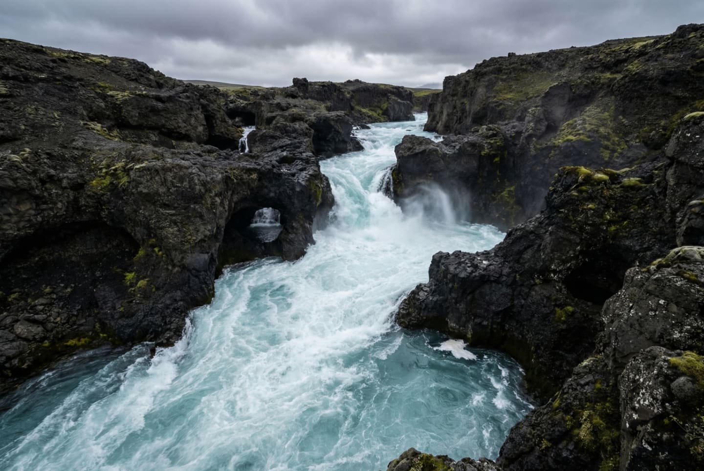 Barnafoss: Children's Waterfall