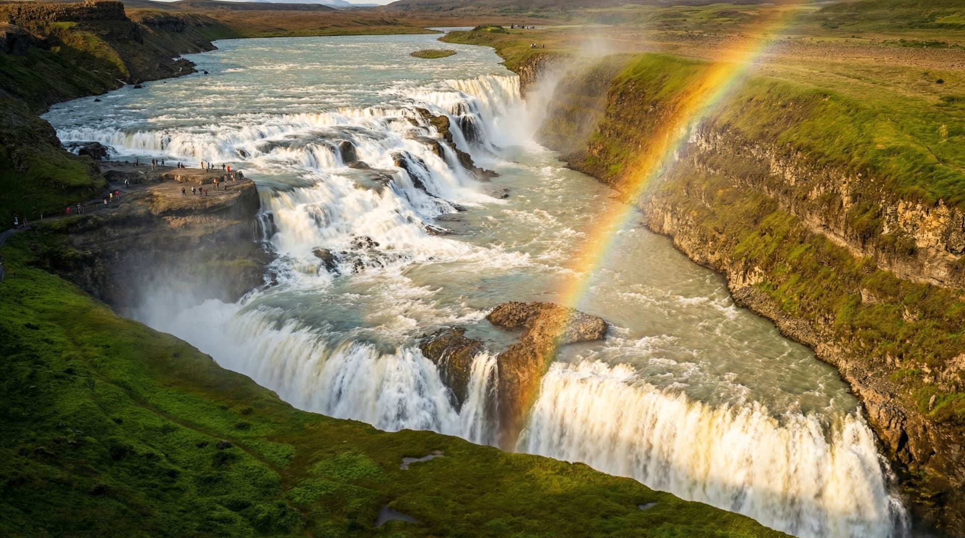 Gullfoss: The Golden Falls