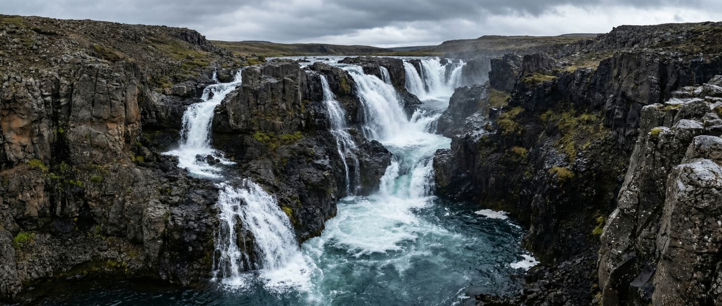 Kolugljúfur: The Troll's Gorge