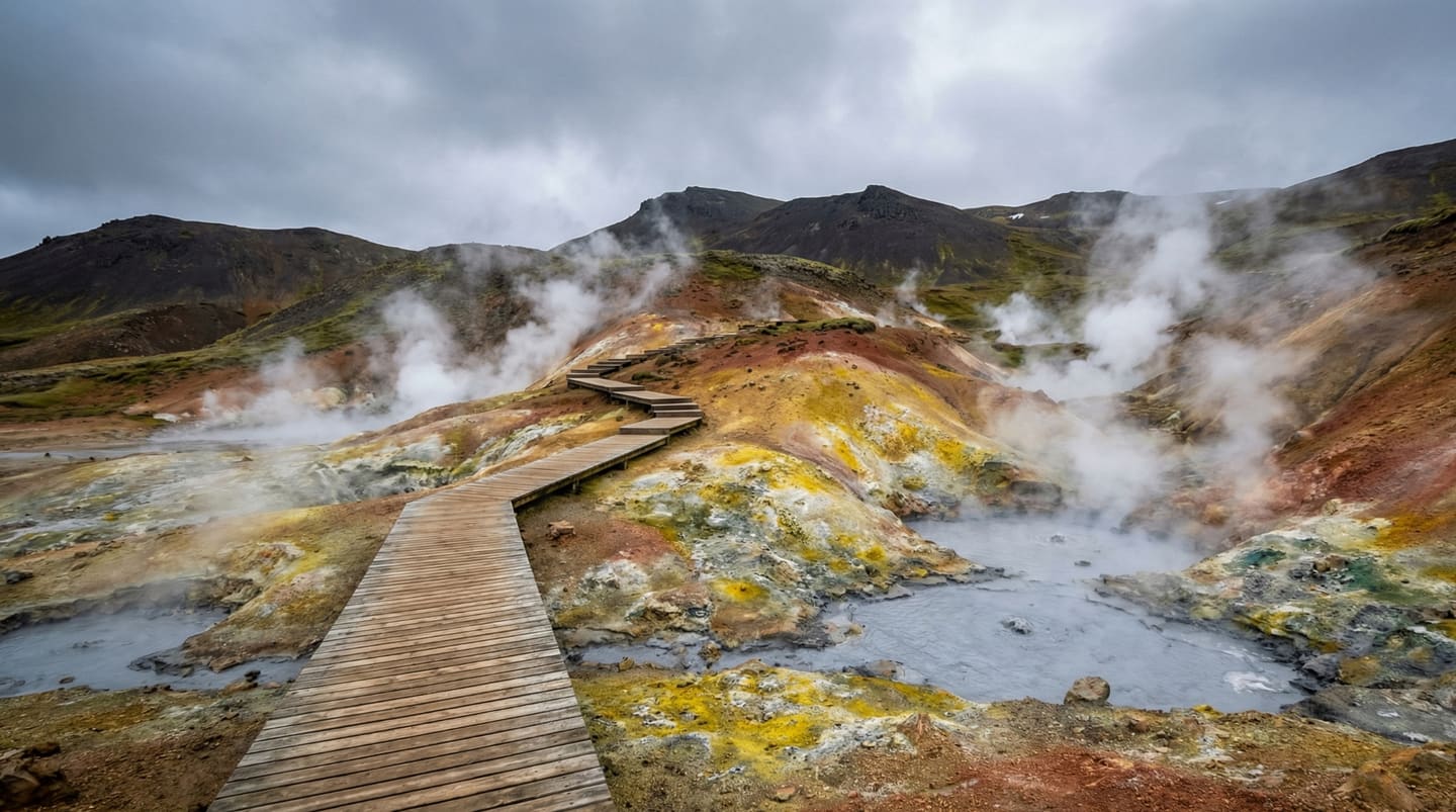 Krýsuvík (Seltún): The Painted Earth