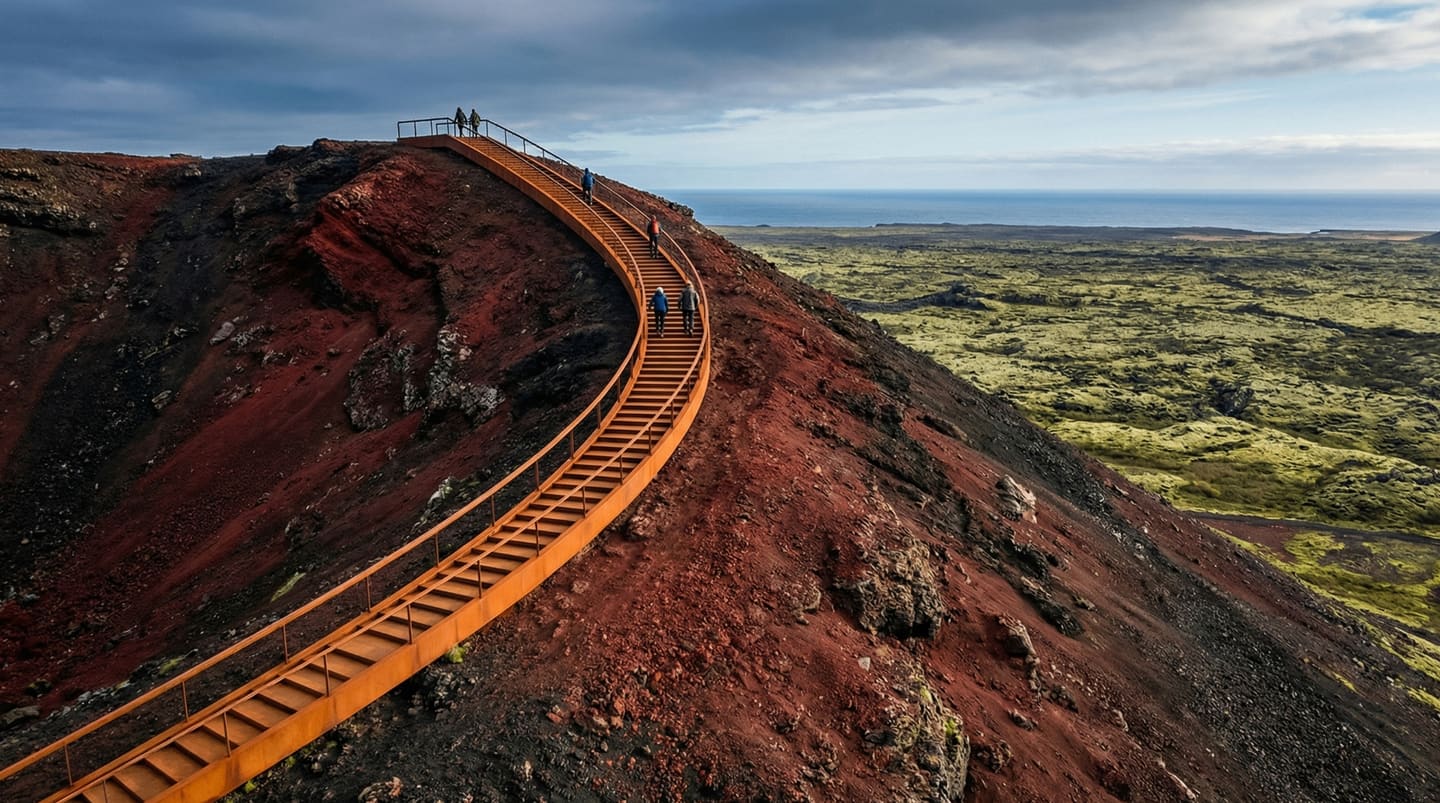 Saxhóll: The Iron Volcano